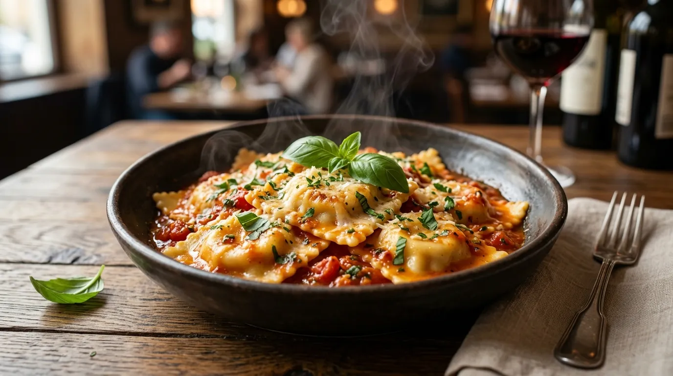 Ravioli di Portobello Ravioli di Portobello