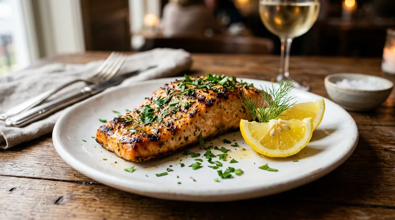 Herb-Grilled Salmon