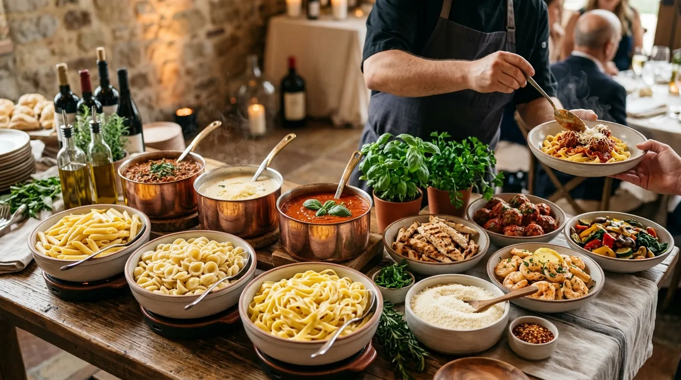 Olive Garden Create Your Own Pasta classic entrée dish