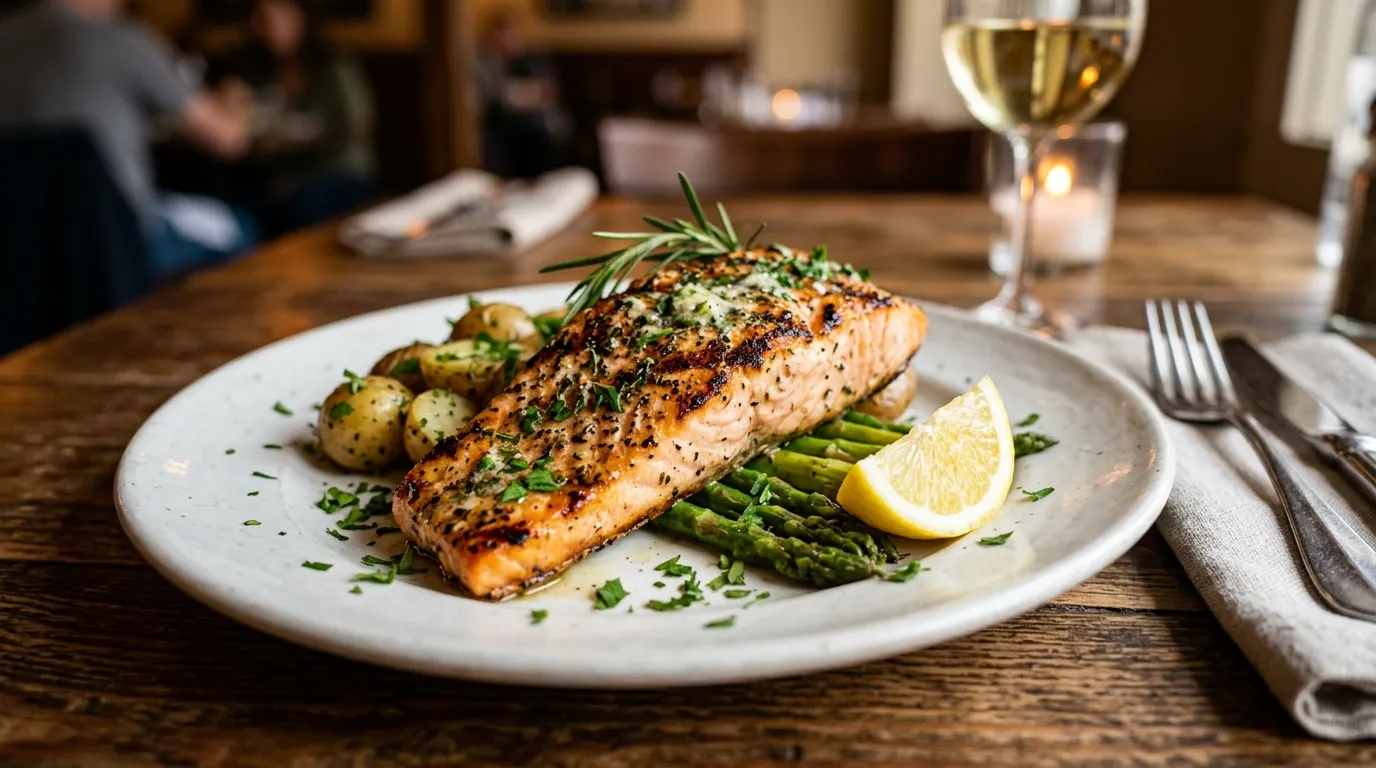 GS Herb-Grilled Salmon GS Herb-Grilled Salmon