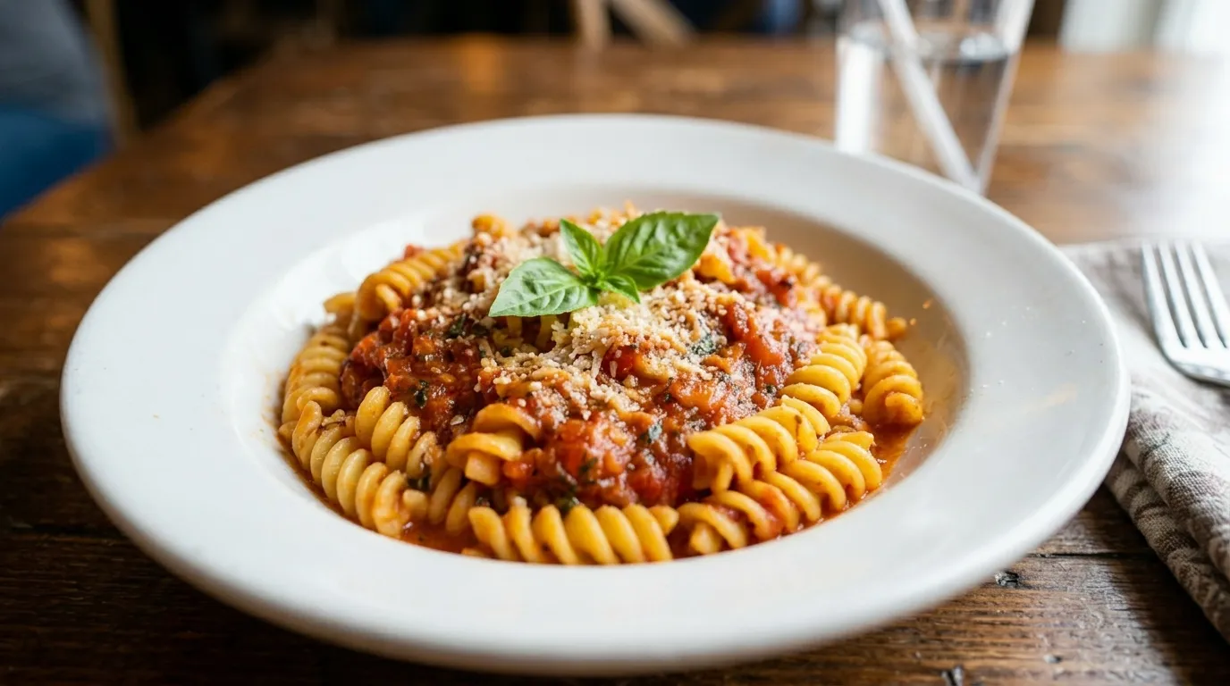 GS Rotini Pasta with Marinara GS Rotini Pasta with Marinara