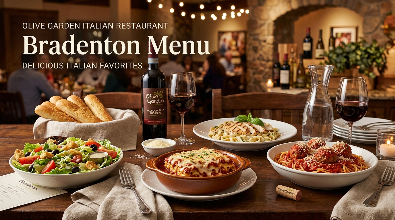 Olive Garden Italian Restaurant Bradenton Menu