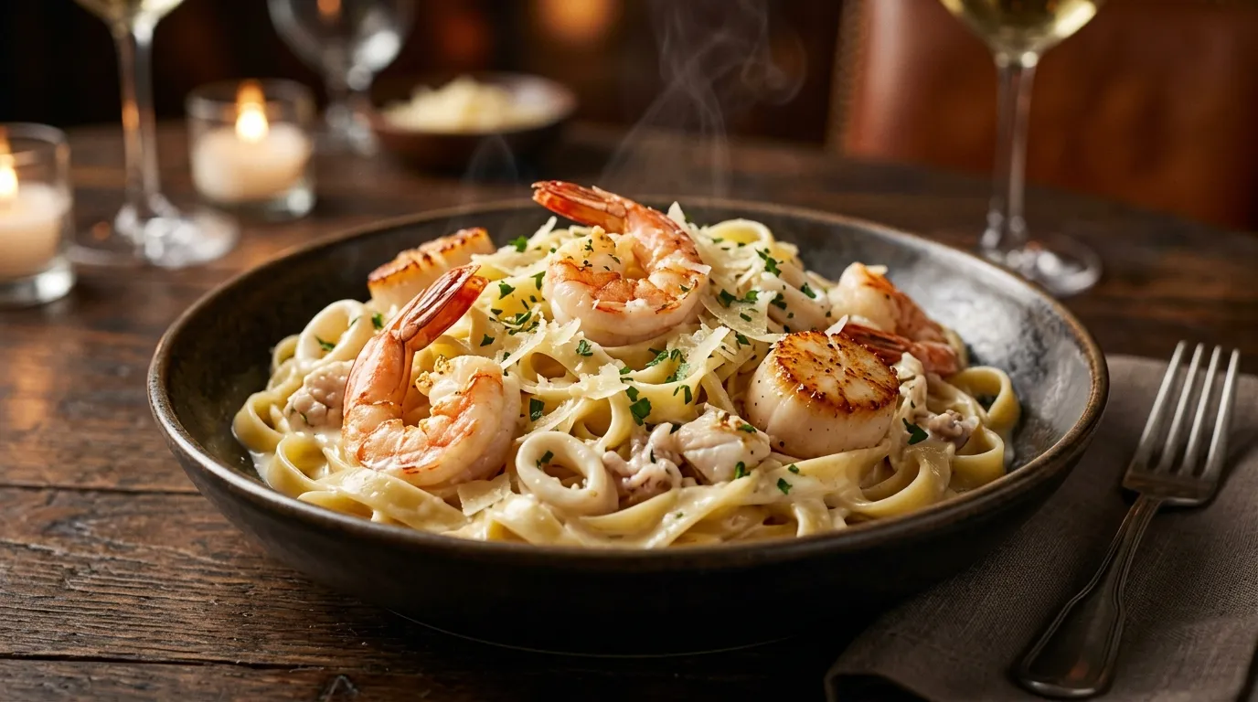 Seafood Alfredo Seafood Alfredo