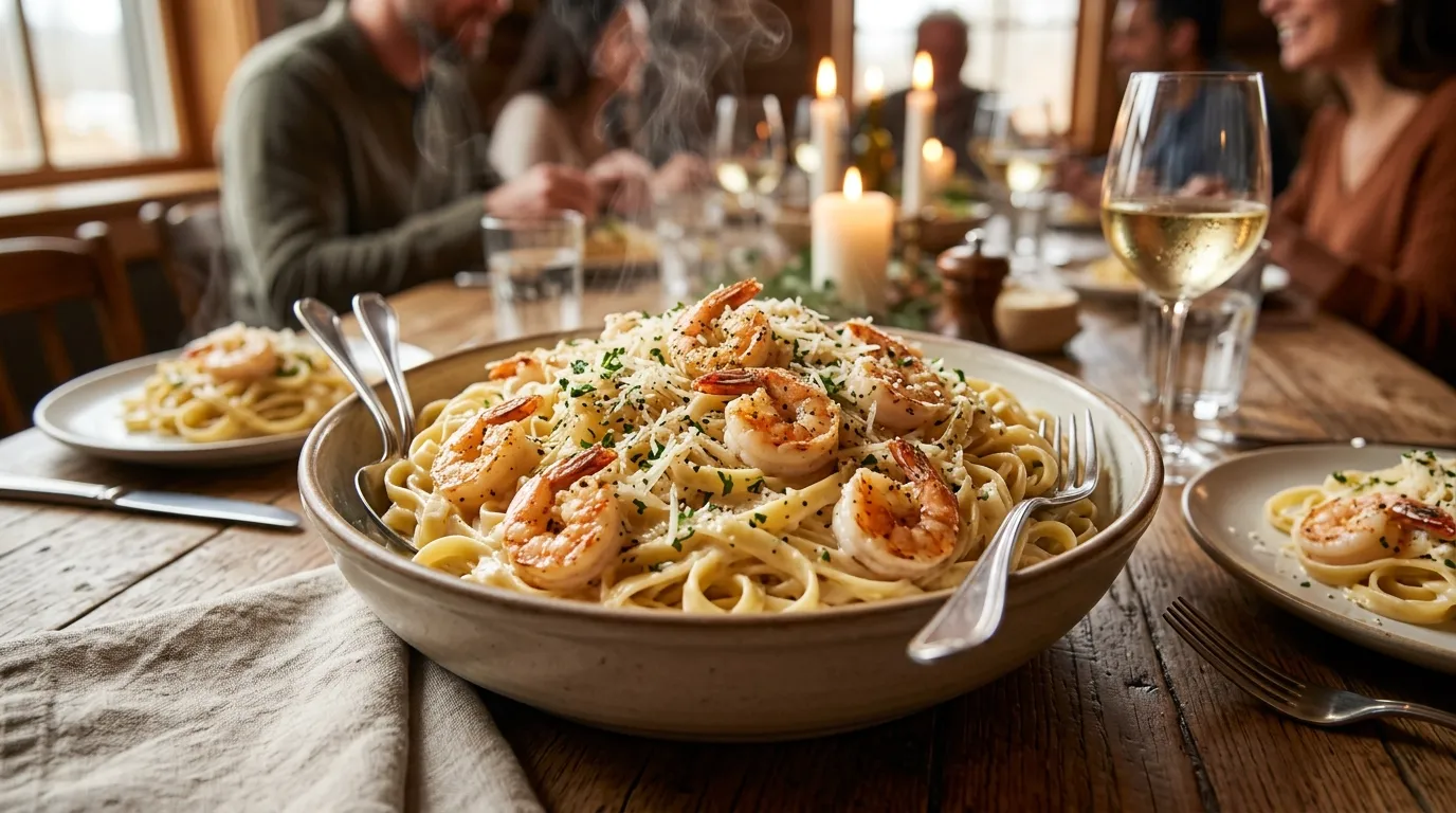 Shrimp Alfredo Shrimp Alfredo