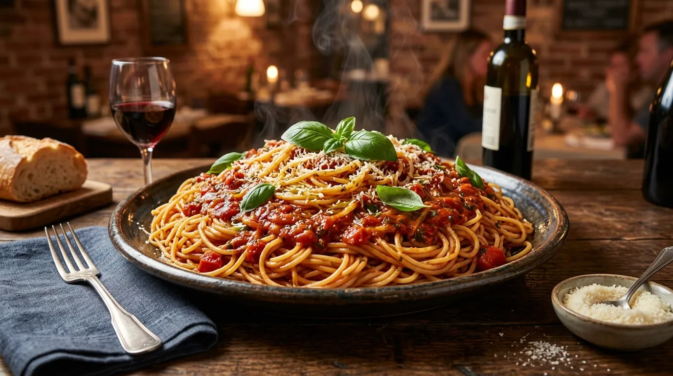 Spaghetti with Marinara Sauce (Serves 4 - 6) Spaghetti with Marinara Sauce (Serves 4 - 6)