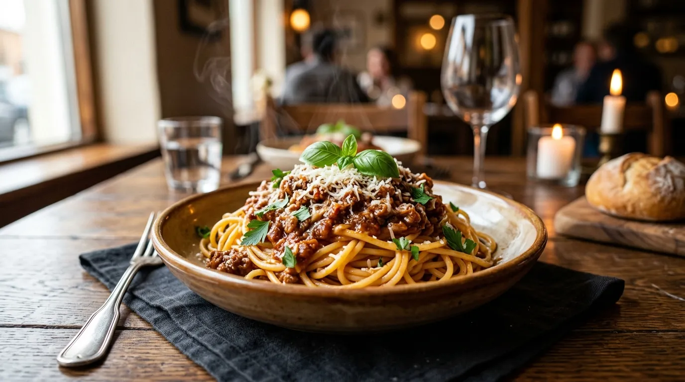 Spaghetti with Meat Sauce Spaghetti with Meat Sauce