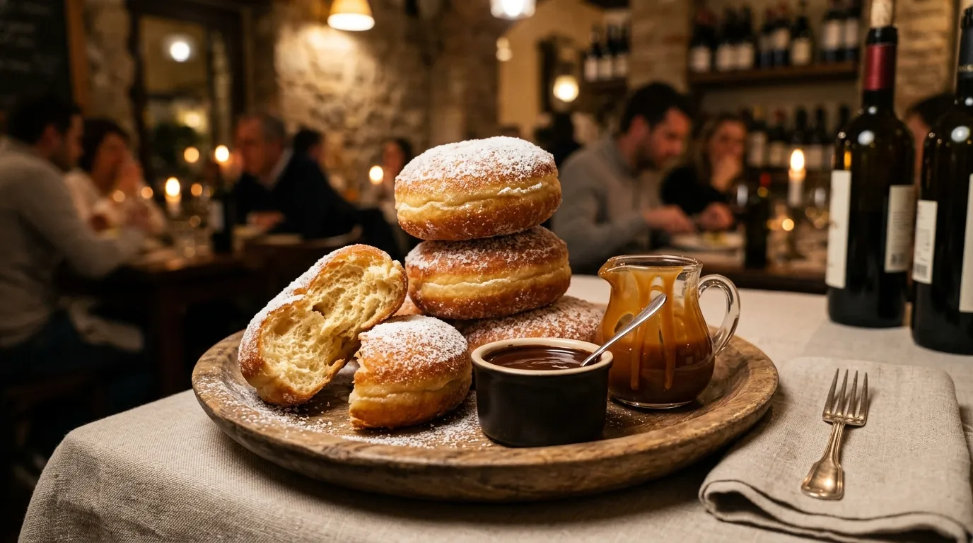 Warm Italian Doughnuts (V)